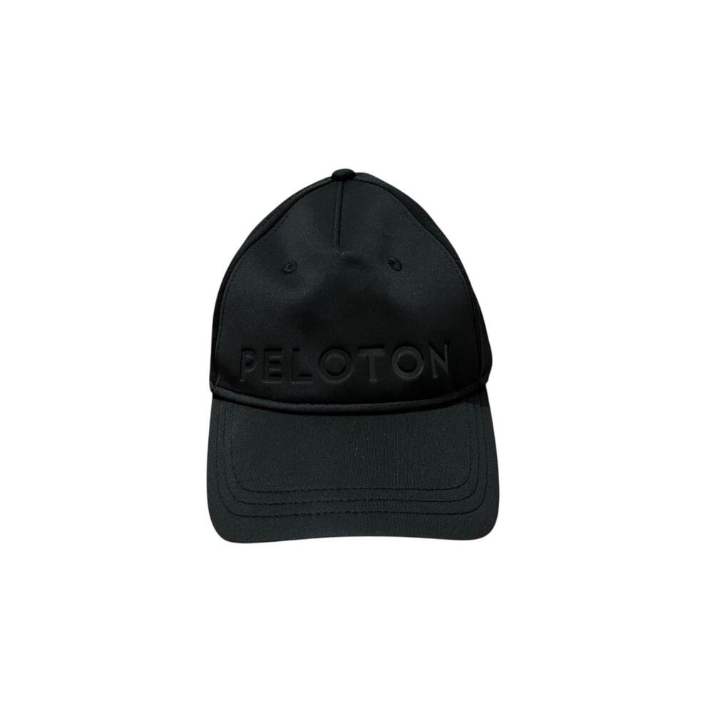 Peloton Unisex One Size Black Adjsutable Baseball Cap Hat